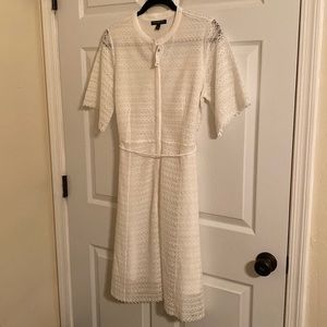 Banana Republic white lace dress size 6